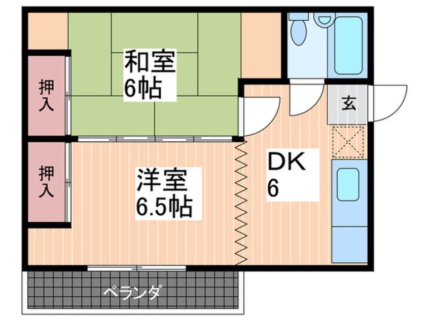 間取図 浜本ビル