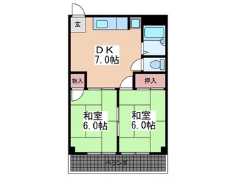 間取図 リブレ五番館