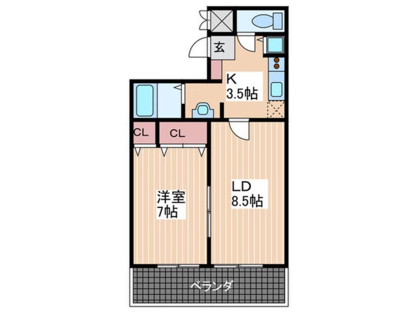 間取図 観音町ビル