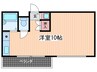 上幟町ビル 1Rの間取り