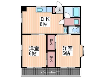 間取図 ニューハイム草津東