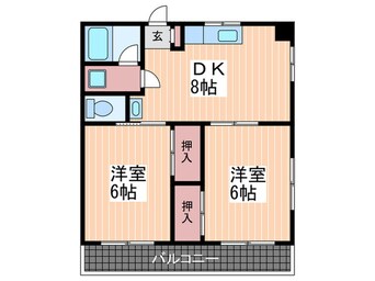 間取図 ニューハイム草津東