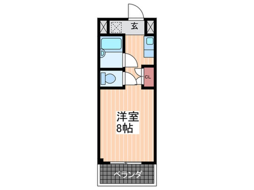 間取図 カルティエ宇品西