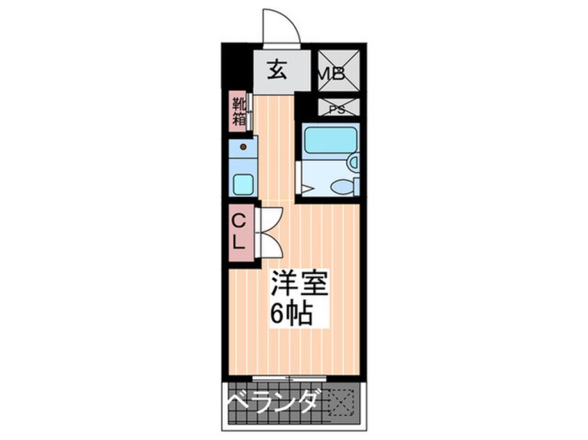 間取図 メゾンド楠木　ＮＯ２