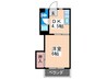 コーポラスマツモト 1DKの間取り