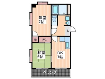 間取図 第１木本ビル