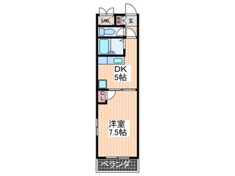 間取図 第３木本ビル