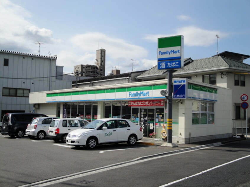 ファミリーマート大芝二丁目店(コンビニ)まで470m セブンビル