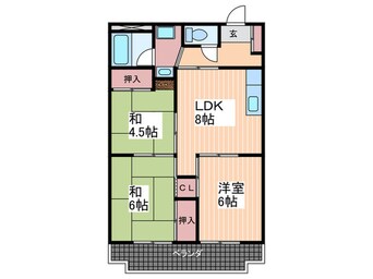 間取図 イトービル