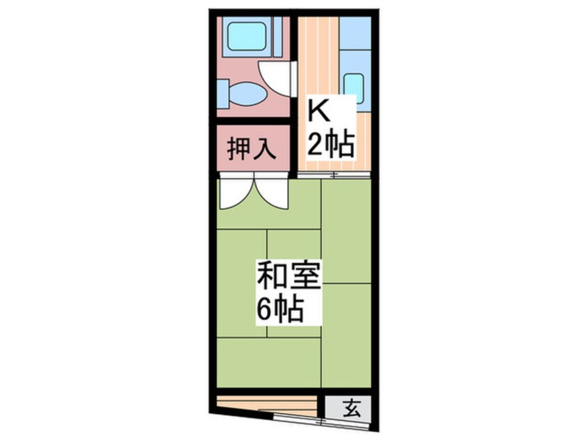 間取図 栗原ビル　２