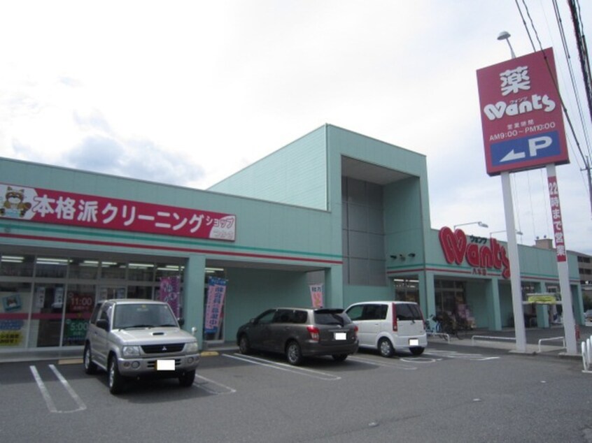 ウォンツ八木店(ドラッグストア)まで1610m ハイタウン堀田