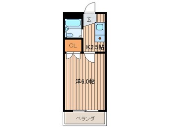 間取図 リバ－ジュ山下