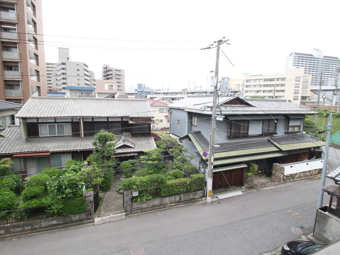 室内からの展望 リバ－ジュ山下