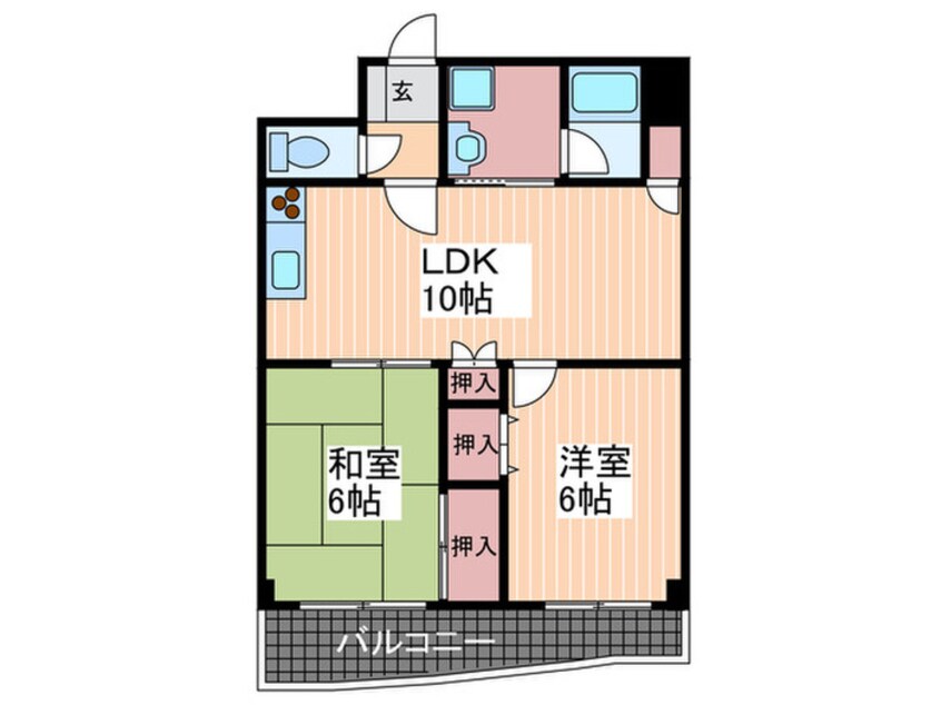 間取図 ノワール西原