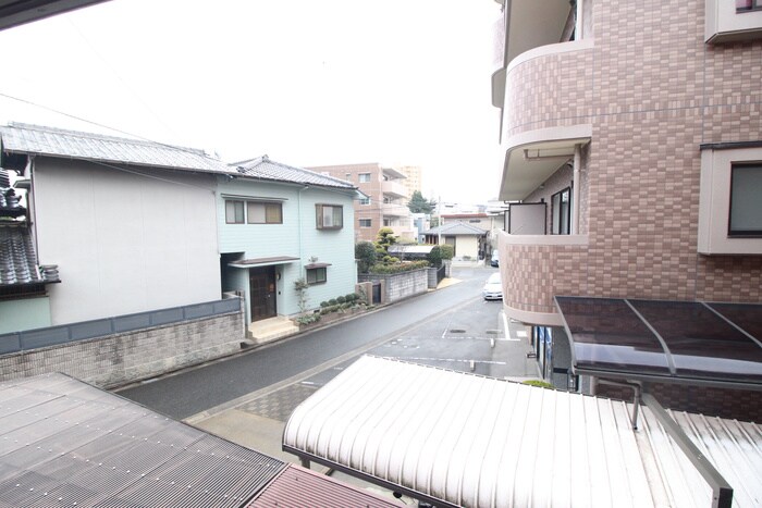 室内からの展望 タウニー中川