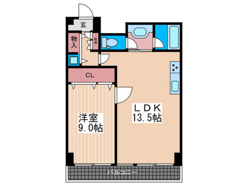 間取図 イル・ブラン