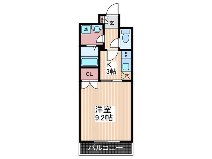 間取図 クレ－ル光が丘