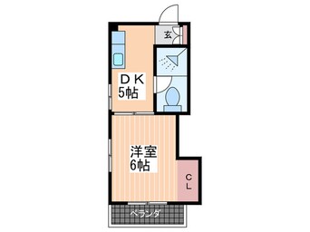 間取図 ＭＥＩＳＩＮビル