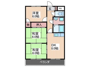 間取図 サンシャインコトブキ