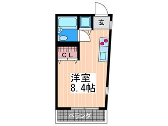 間取図 第５中本ビル