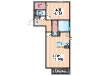 間取図 シャルム