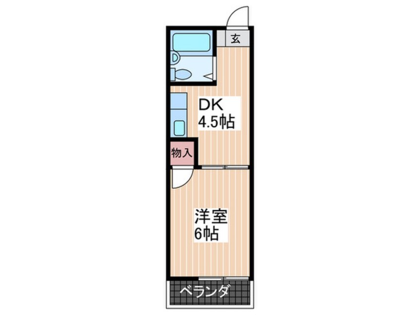 間取図 第48戸坂ビル