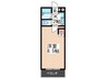 コ－ポ木村 1Kの間取り