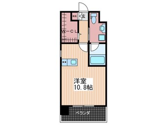 間取図 Ｄｅｒ　Ｇｌａｎｚ．Ｙ２東雲
