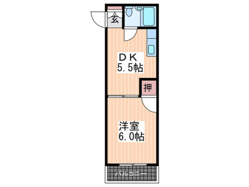 間取図 草津東ハイツ