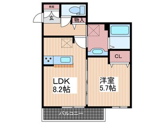 間取図 ベローナ