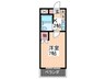 ミントビル 1Kの間取り
