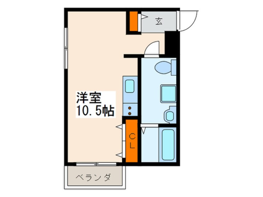 間取図 アンソリーゾ三篠