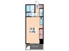 ＬＵＸＥＳ大手町 1Rの間取り
