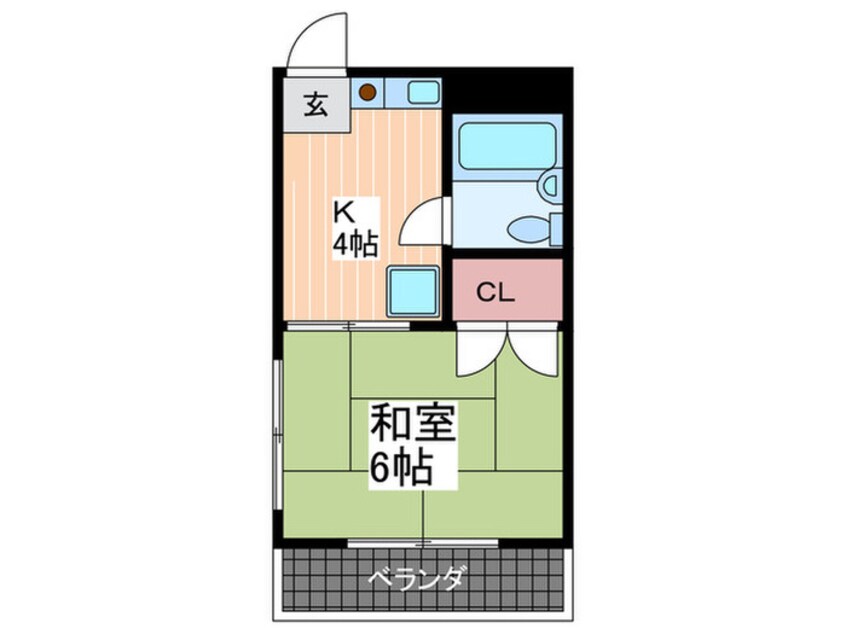 間取図 スリ－ゼ牛田