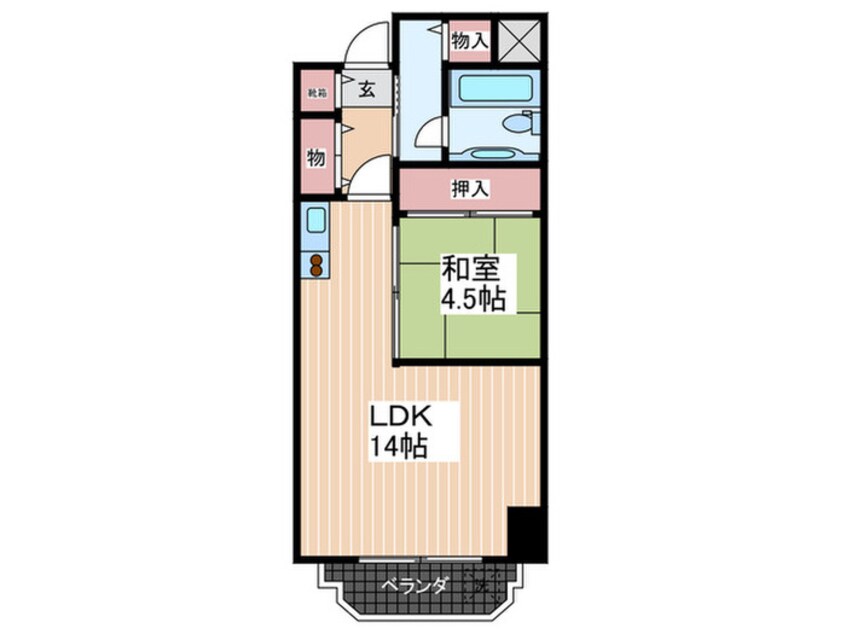 間取図 和光若草レジデンス