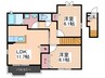アルモニ－ハウスＢ 2LDKの間取り