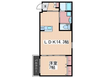 間取図 サンライズ京橋
