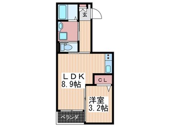 間取図 サンライズ京橋