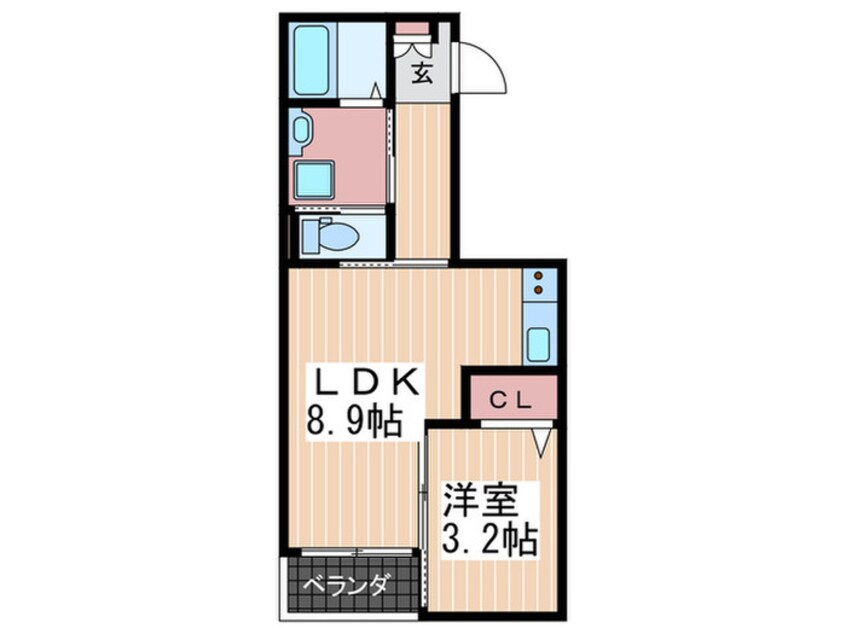 間取図 サンライズ京橋