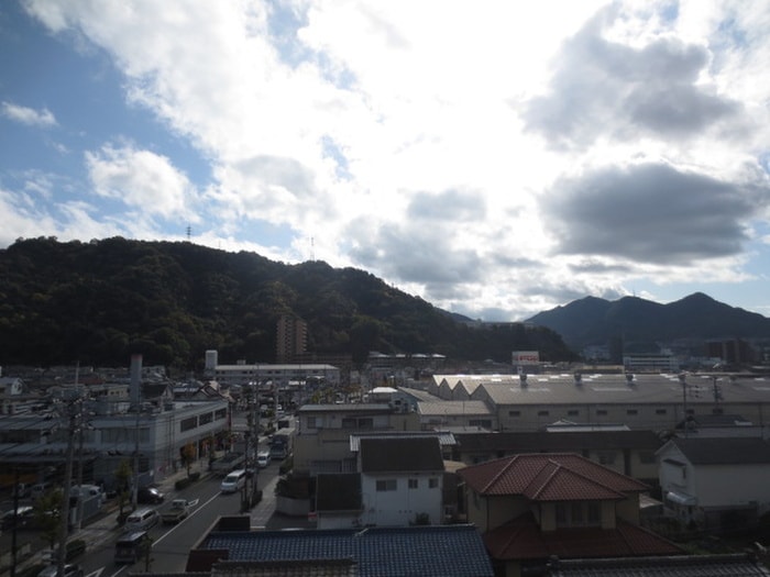 室内からの展望 グランステイツ海田(1Ｆ～6Ｆ)