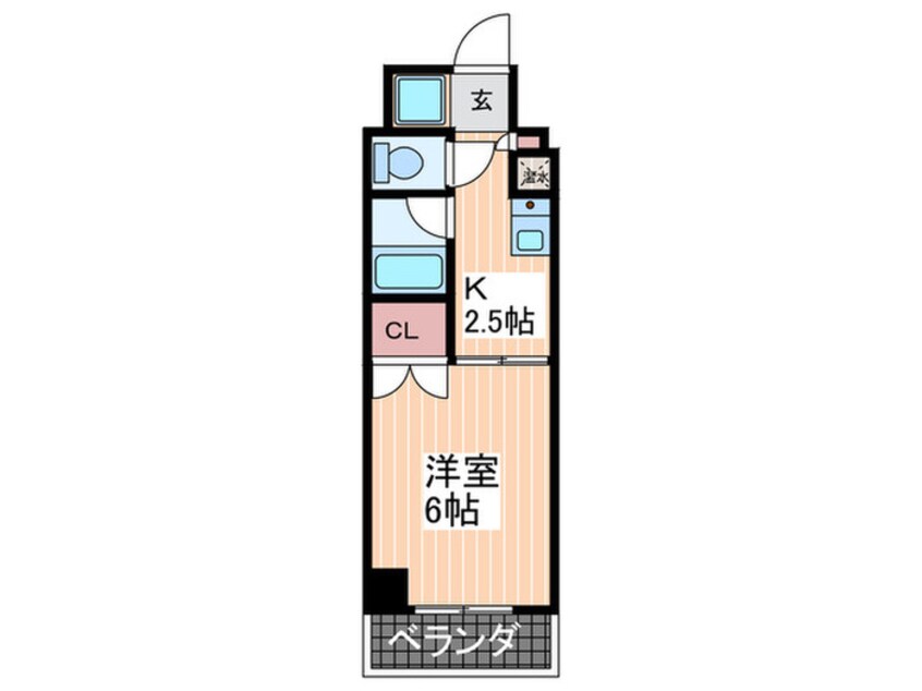 間取図 稲田第二ビル
