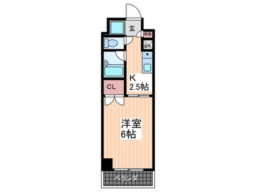 間取図 稲田第二ビル