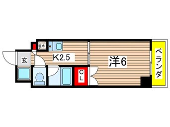 間取図 稲田第二ビル