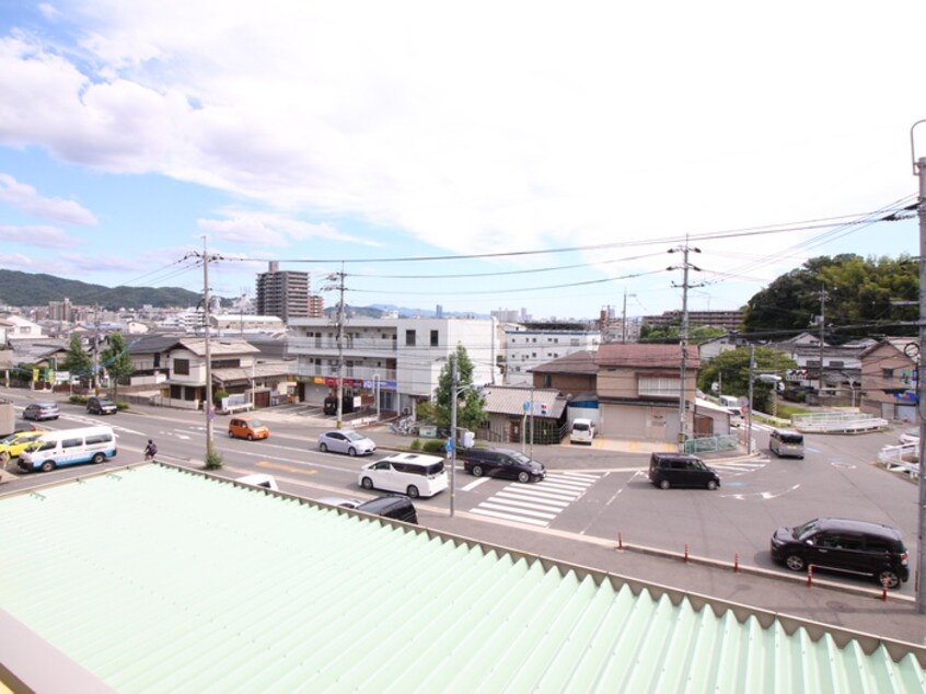 室内からの展望 稲田第二ビル