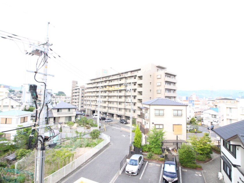 室内からの展望 稲田第二ビル