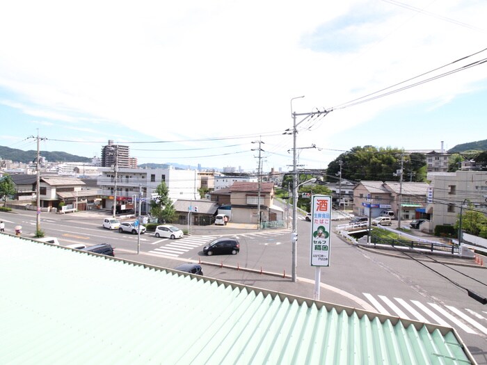 室内からの展望 稲田第二ビル