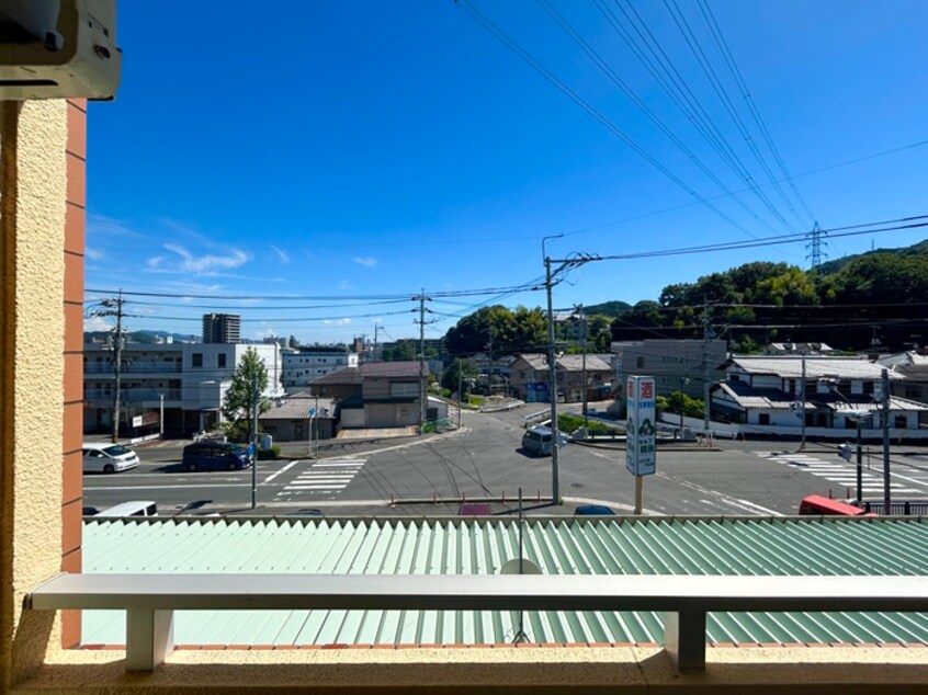 室内からの展望 稲田第二ビル