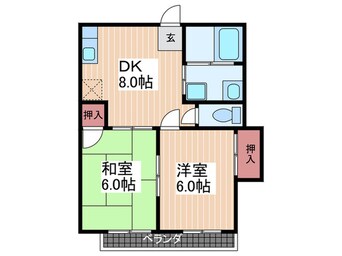 間取図 東海荘