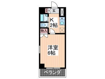 間取図 片山ビル８