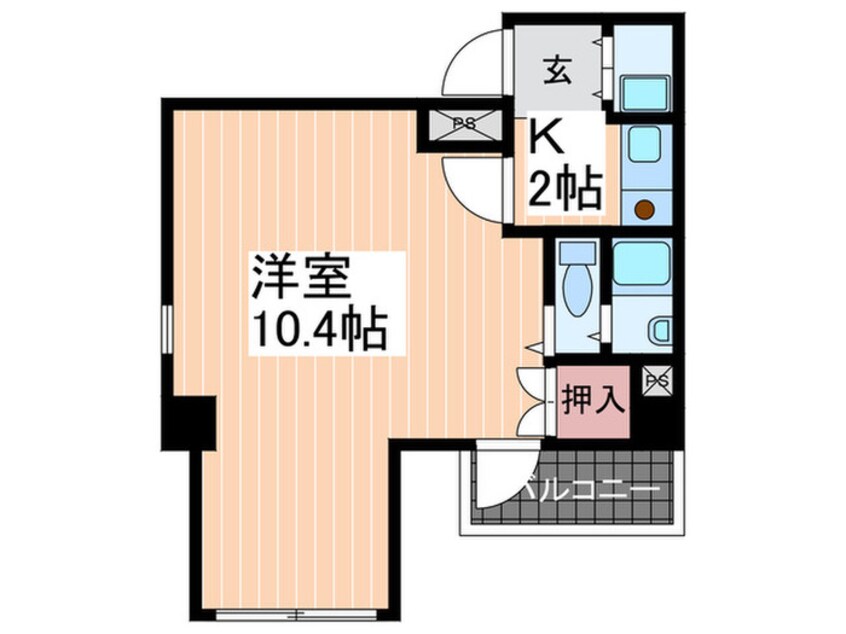 間取図 片山ビル８